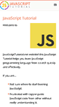 Mobile Screenshot of javascripttutorial.net